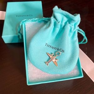 Rare Tiffany & Co. Sterling Silver Airplane Charm